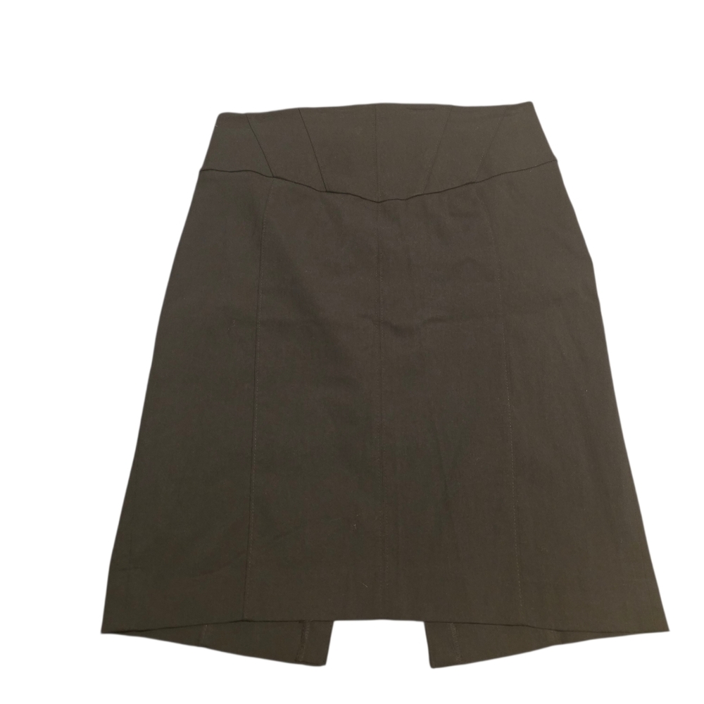 Express Black Lace-Up Back Pencil Skirt Side Zip Size 12 NWT